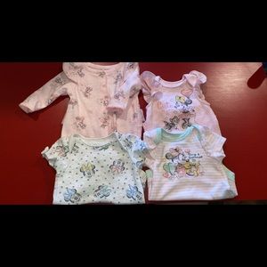 Minnie Mouse Disney baby onesies-Newborn